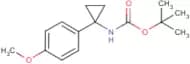1-(4-Methoxyphenyl)cyclopropan-1-amine, N-BOC protected