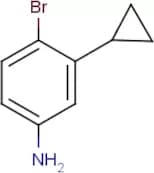 4-Bromo-3-cyclopropylaniline