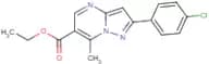 Ethyl 2-(4-chlorophenyl)-7-methylpyrazolo[1,5-a]pyrimidine-6-carboxylate