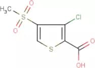 3-Chloro-4-(methylsulphonyl)thiophene-2-carboxylic acid