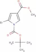 Methyl 5-bromo-1H-pyrrole-3-carboxylate, N-BOC protected
