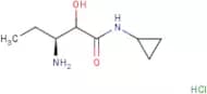 (3S)-3-Amino-N-cyclopropyl-2-hydroxypentanamide hydrochloride