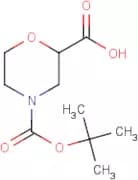 Morpholine-2-carboxylic acid, N-BOC protected