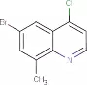 6-Bromo-4-chloro-8-methylquinoline