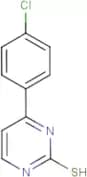 4-(4-Chlorophenyl)pyrimidine-2-thiol