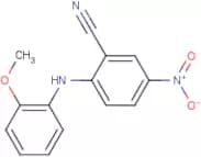 2-[(2-Methoxyphenyl)amino]-5-nitrobenzonitrile