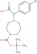 [4-Bromophenyl][4-(tert-butoxycarbonyl)homopiperazin-1-yl]acetic acid