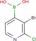 3-Bromo-2-chloropyridine-4-boronic acid