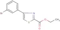 Ethyl 4-(3-bromophenyl)-1,3-thiazole-2-carboxylate