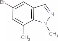 5-Bromo-1,7-dimethyl-1H-indazole