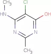 5-Chloro-4-hydroxy-2-methyl-6-(methylamino)pyrimidine