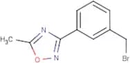 3-[3-(Bromomethyl)phenyl]-5-methyl-1,2,4-oxadiazole
