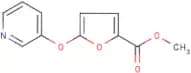 Methyl 5-(pyridin-3-yloxy)-2-furoate