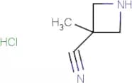 3-Methyl-3-azetidinecarbonitrile hydrochloride