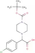 a-(4-Chlorophenyl)-4-Boc-1-piperazineacetic acid