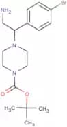1-Boc-4-(2-amino-1-(4-bromophenyl)ethyl)piperazine