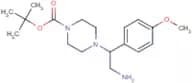 2-(N-Boc-piperazino)-2-(4-methoxyphenyl)ethylamine