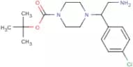 2-(N-Boc-piperazino)-2-(4-chlorophenyl)ethylamine