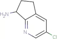 3-Chloro-6,7-dihydro-5H-cyclopenta[b]pyridin-7-amine