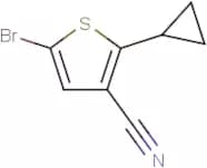 5-Bromo-2-(cyclopropyl)thiophene-3-carbonitrile