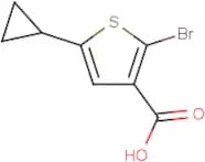 2-Bromo-5-(cyclopropyl)thiophene-3-carboxylic acid