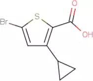 5-Bromo-3-(cyclopropyl)thiophene-2-carboxylic acid