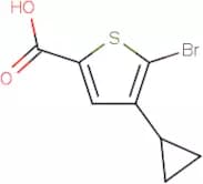 5-Bromo-4-(cyclopropyl)thiophene-2-carboxylic acid