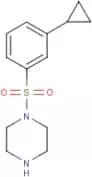 1-(3-Cyclopropylphenyl)sulfonylpiperazine