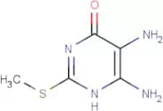 5,6-Diamino-2-(methylthio)pyrimidin-4(1H)-one