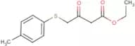 Ethyl 4-(4-methylphenylthio)-3-oxobutanoate