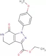 1-(4-Methoxyphenyl)-7-oxo-4,5,6,7-tetrahydro-1H-pyrazolo[3, 4-c]pyridine-3-carboxylic acid ethyl e…