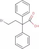 4-Bromo-2,2-diphenylbutanoic acid
