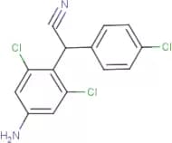 4-Amino-2,6-dichloro-a-(4-chlorophenyl)benzeneacetonitrile