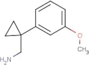 [1-(3-Methoxyphenyl)cyclopropyl]methylamine