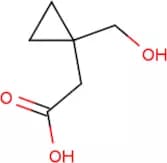 2-(1-(Hydroxymethyl)cyclopropyl)acetic acid