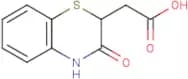 2-(3-Oxo-4H-1,4-benzothiazin-2-yl)acetic acid