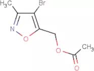 (4-Bromo-3-methylisoxazol-5-yl)methyl acetate