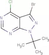 3-Bromo-1-tert-butyl-4-chloro-pyrazolo[3,4-d]pyrimidine