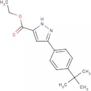 Ethyl 3-[4-(1,1-dimethylethyl)phenyl]-1H-pyrazole-5-carboxylate