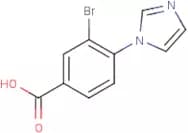 3-Bromo-4-(1-imidazolyl)benzoic acid