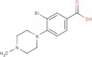 3-Bromo-4-(4-methyl-1-piperazinyl)benzoic acid