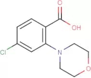 4-Chloro-2-morpholinobenzoic acid
