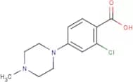 2-Chloro-4-(4-methyl-1-piperazinyl)benzoic acid
