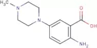 2-Amino-5-(4-methyl-1-piperazinyl)benzoic acid