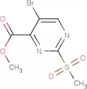 Methyl 5-Bromo-2-(methylsulfonyl)-4-pyrimidinecarboxylate
