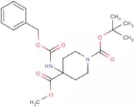 Methyl 1-Boc-4-(Cbz-amino)piperidine-4-carboxylate