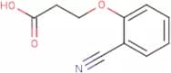 3-(2-Cyanophenoxy)propionic acid