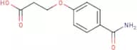 3-(4-Carbamoylphenoxy)propionic acid