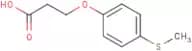 3-[4-(Methylthio)phenoxy]propionic acid