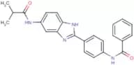N-[4-(5-Isobutyramido-1H-benzoimidazol-2-yl)phenyl]benzamide